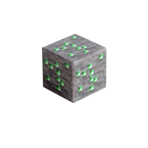 (Στυλ P) Παιχνίδι Minecraft Μπλοκ δόμησης συναρμολόγησης μαγνητι