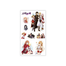 (Sword Realm) Anime Mini Tattoo Posted Tomorrow Ark Kreative Persönlichkeit Aufkleber Aufkleber Geschenk