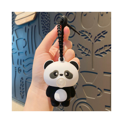 (StyleA) Fun Cartoon Panda Unicorn Bubble Blower Keychain για επετείους και προσφορές