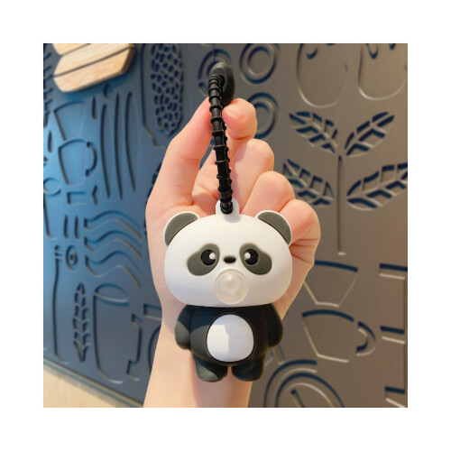 (StyleB) Διασκεδαστικό καρτούν Panda Unicorn Bubble Blower Keychain για επετείο
