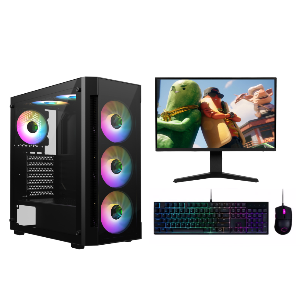 Fcs Fast Gaming Pc Bundle Intel Core I7-4770 16Gb Ram 120Gb 1Tb Hdd Gt 730 Windows 11