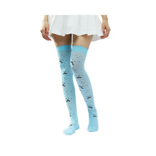 (5) Halloween sur Cosplay genou cuisse chaussettes Costume fêtes festives dessin animé