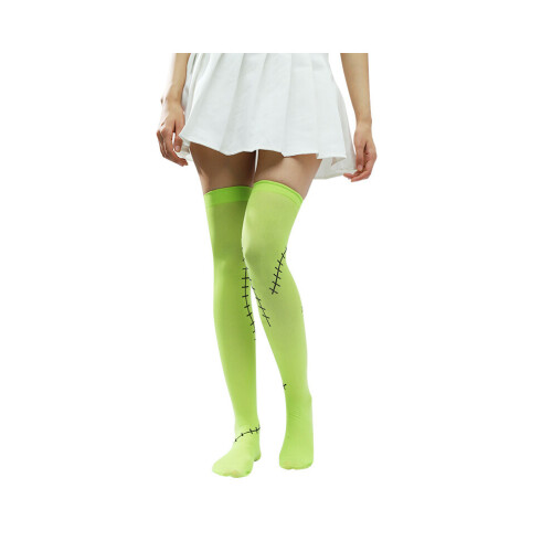 (8) Κινούμενα σχέδια Cosplay Halloween Over Knee Thighhigh Socks κοστούμι γι