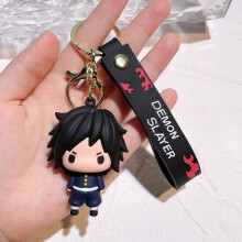 (StyleC) Φιγούρα Demon New Slayer Keychain Tanjiro Nezuko Inosuke Χαριτωμένο πλαστικ