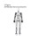 (Διαφανές λευκό) Lucky 3d Printed 13 Action Figure Decompressio Multi Jointed Movable Figures 1
