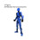 (Μπλε Μαύρο) Lucky 3d Printed 13 Action Figure Decompressio Multi Jointed Movable Figures 1