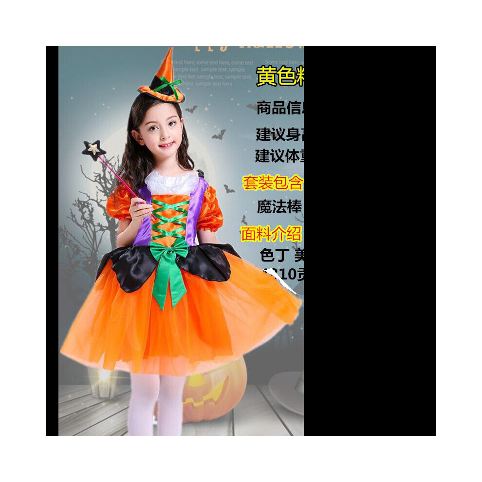 (6, 100) Halloween sorcière Cosplay enfants Costume adolescents bébé fille robe robe pour bébé