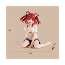 (Nakano Nino) The Quintuplets Quintessential Action Figure Μοντέλο Toy Doll Gift Decoration