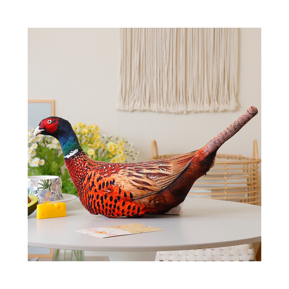 (Faisan) poulet faisan canard mandarin perroquet Pigeon oie peluche poupées oreiller cadeaux