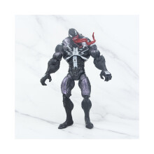 (Nero) Versione Film Venom PVC Action Figure Giunti Pieghevoli Decorazione Torta Regalo Giocattolo