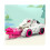 (Pink) Dinosaur Tank Sliding Ejection Car Simulation Modeling Interactive Educational Toy 1