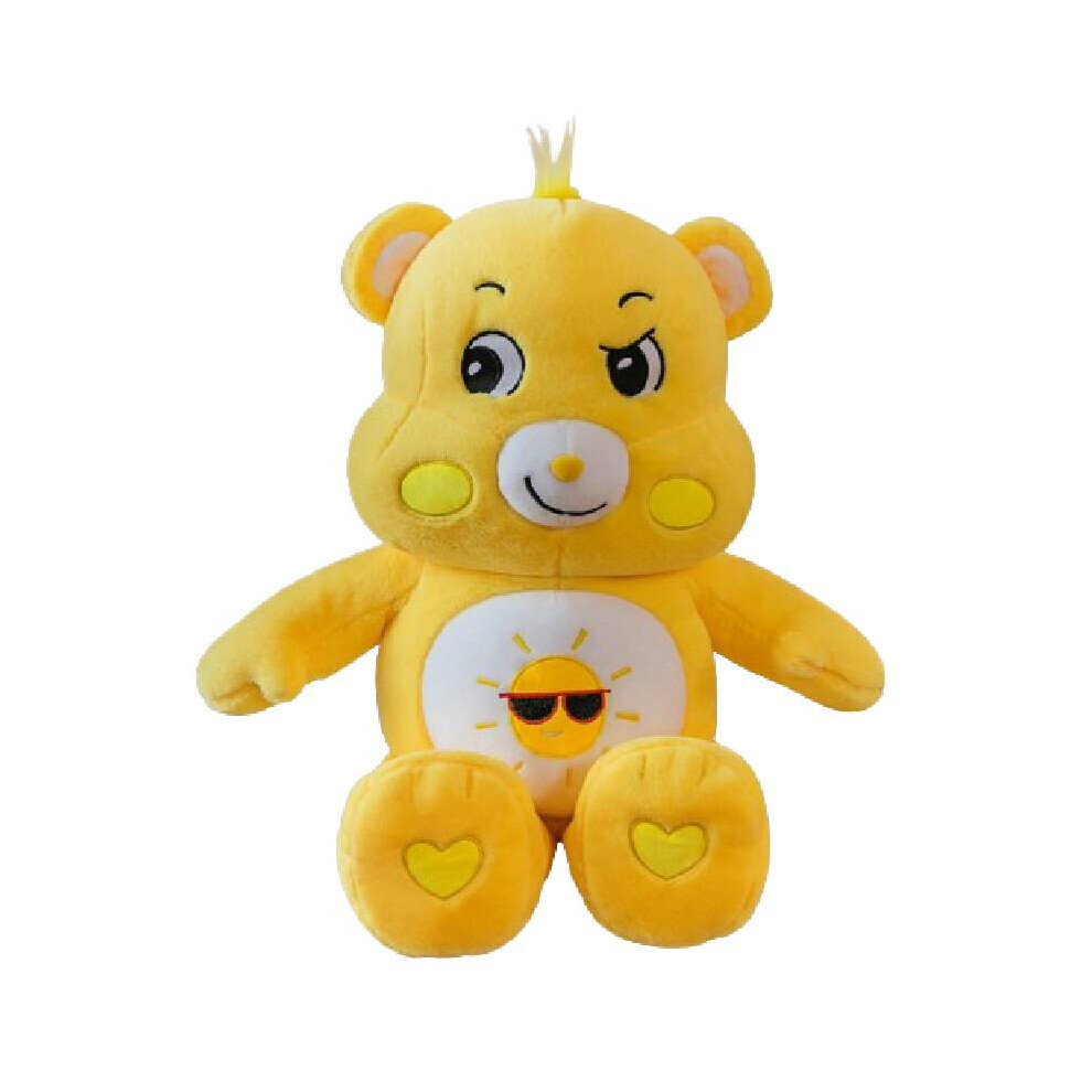(Jaune, 28 cm/11,02 pouces) Jouets en peluche Coussins mignons décorés Cadeau d'anniversaire pour filles