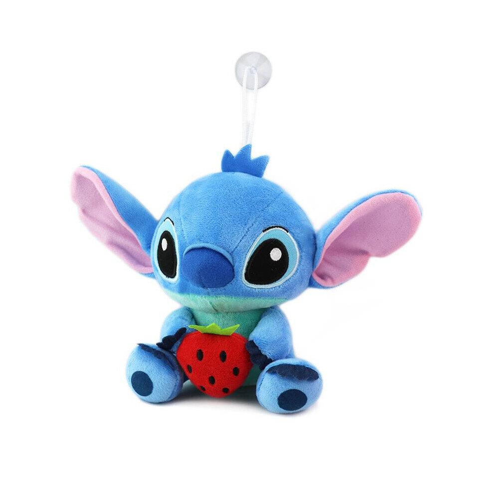(Bleu fraise) et Lilo Stitch ange en peluche poupée en peluche pendentif décoration d'oreiller
