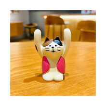 (StyleC) Creative Hand Gesture Pig Decor Motivoiva pöytäkoriste juhlatilaisuuksiin