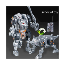 (Wolf) Alloy Transformation Robot Toy Multi Joint Mecha Figure για παιδιά Δώρο Ρεαλιστικό
