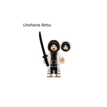 (Unohana Retsu) Bleach Anime Kurosaki Ichigo Mini Rakennuspalikat Figuurilelut Lapset Lahja lapsille