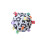 (Footprint) Baby Hand Rattle Ball Μαύρο Λευκό Εκπαίδευση οπτικής αντίλη 1