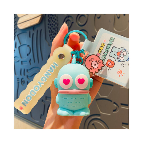(Καρδιά) Γοητευτικό μπρελόκ Hangyodon Mermaid Pvc Cartoon αξεσουάρ ιδανι