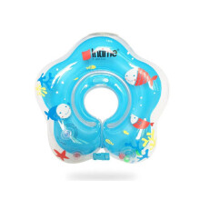 (Μπλε, 41*41cm/16,14*16,14in) Cute Baby Float Neck Ring Safety Pvc Φουσκωτός λαιμ