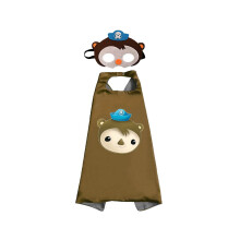 (Shellington) 2 Stück The Octonauts Anime Kostüm Cosplay Comic Umhang Maske Kleid Fancy
