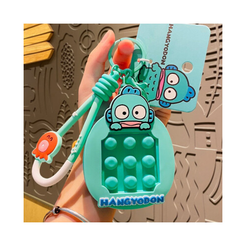 (Φούσκα) Γοητευτικό μπρελόκ Hangyodon Mermaid Pvc Cartoon αξεσουάρ ιδανι