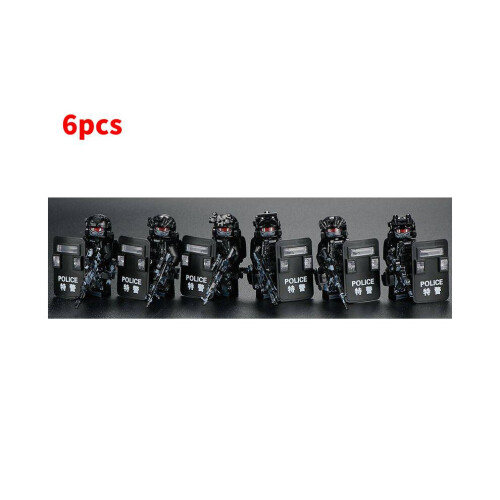 (18Pcs Shield) Forces Special Military Weapon Building Blocks Συναρμολογημένα παιδικ