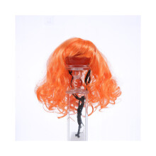 (Oranssi 25cm 75g) Laadukas korkeapolyesteriperuukki koiralle Cosplay-hauskuuteen Monipuolinen kaikkiin