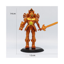 (Χρυσό) Χαρακτήρας τουαλέτας Skibidi Toy Doll Desktop Μοντέλα Διακόσμ