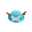 (Μπλε, M) One Piece Chopper Ψάθινο καπέλο Cosplay Χαριτωμένο αναπνεύσι 1