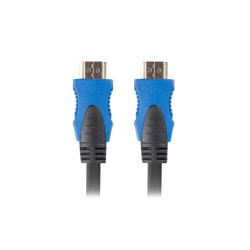 Lanberg M/M v2.0 4K HDMI-kabel 3m sort-blå