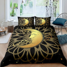 (Multi 19, Super King(No Comforter)) Horse Bedding Set Double Cherry Blossoms Floral Duvet Cover,Girly Sweetheart Flower Galaxy Pattern Comforter Cover Room Decor,Animal Plant Theme