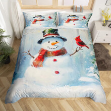 (White Red, Single(No Comforter)) Homewish Watercolor Lavender Duvet Cover Double for Kids Teens Adults,Garden Flower Bedding Set,Elegant Chic Flower Quilt Cover,Wildlife Bed Set with