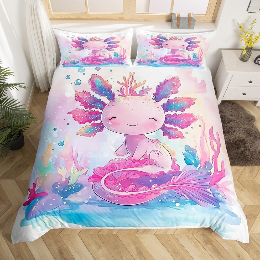 (Pink, Single(No Comforter)) Homewish Bull Cattle Double Duvet Cover,Yellow Sunflower Flowers Bedding Sets for Boys Girls,Rustic Farmhouse Style Comfo
