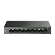 Conmutador - TP-LINK - LS109P - 8 Puertos - PoE+ - 10/100Mbps - Escritorio