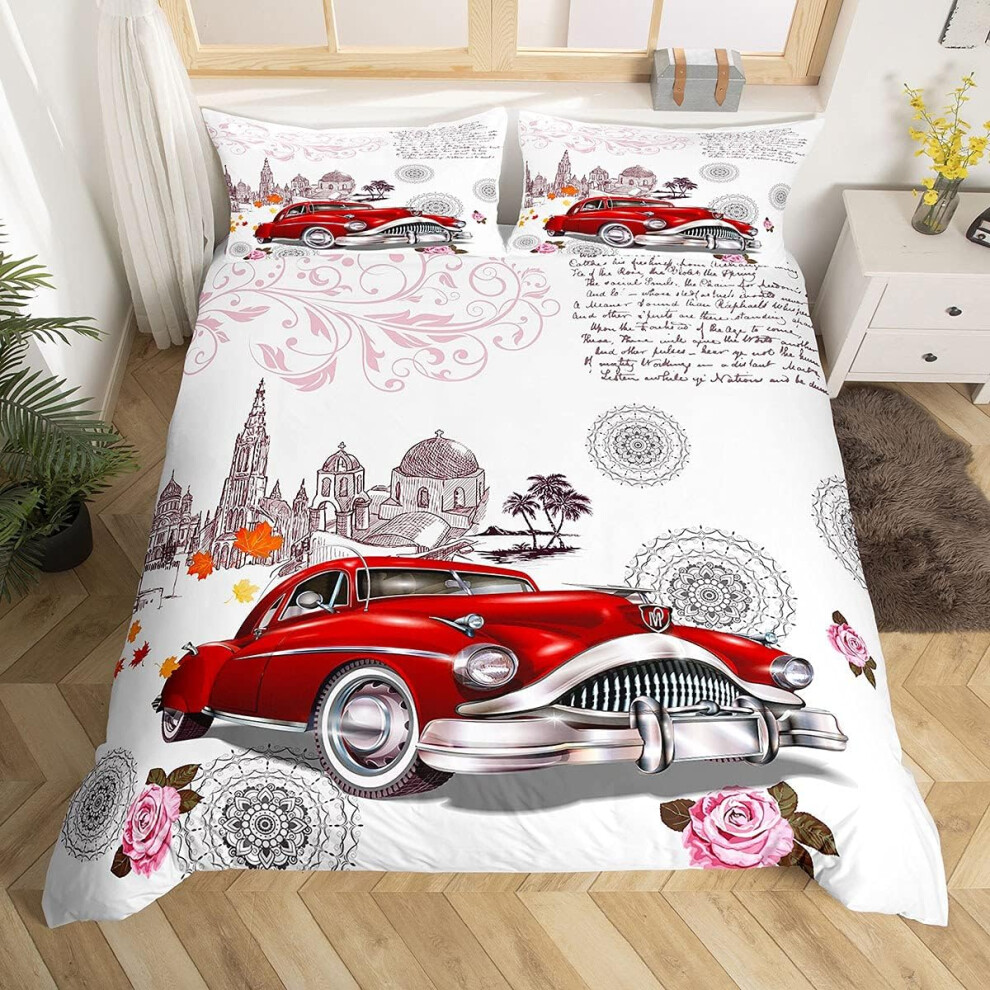 (Multi 26, Double(No Comforter)) Peacock Feather Comforter Cover Double Size Boho Peacock Bedding Set For Kids Girls Women Teal Animal Bird Feather Du