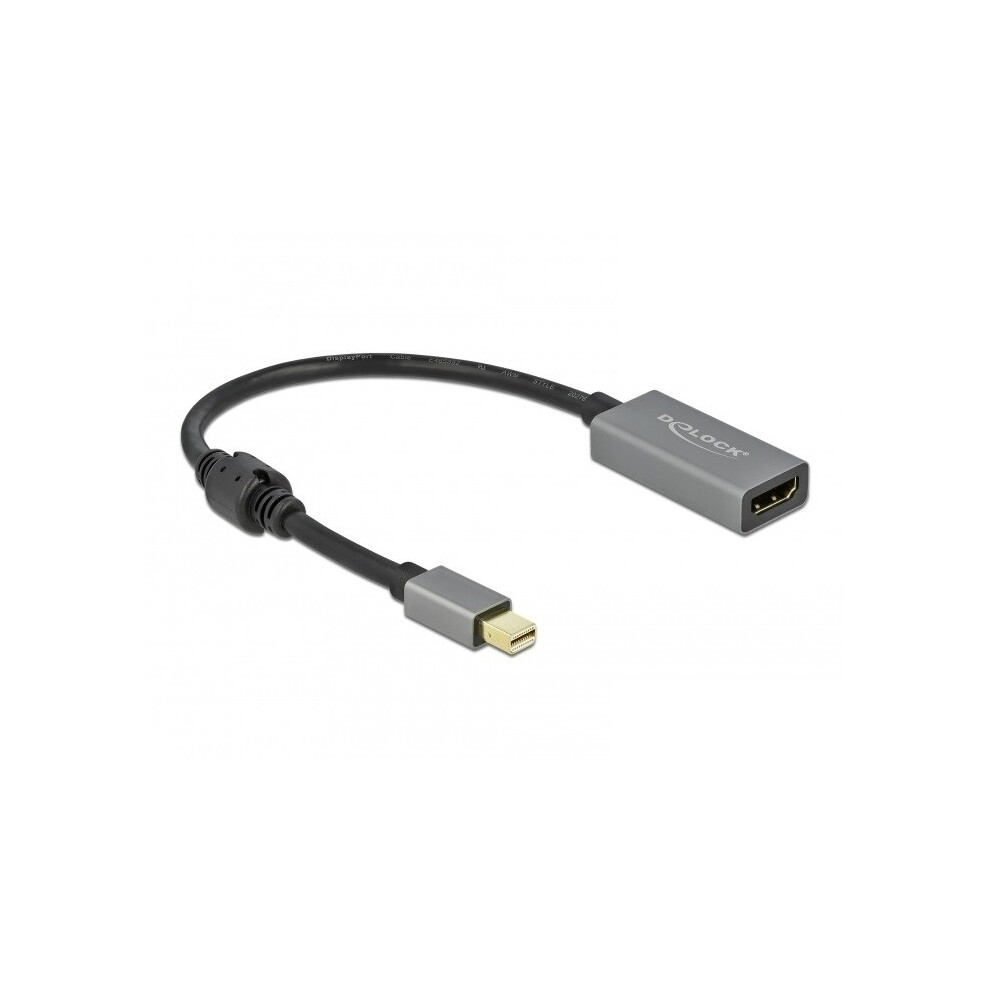 Delock Active Mini Displayport 1.4 To Hdmi Adapter 4K 60 Hz (Hdr)