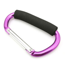 (Purple-A)Baby Mutiple Stroller Accessories Hook Stroller Organizer Shopping Hooks Pram Hanger For Baby Car Buggy Accessoire Poussette