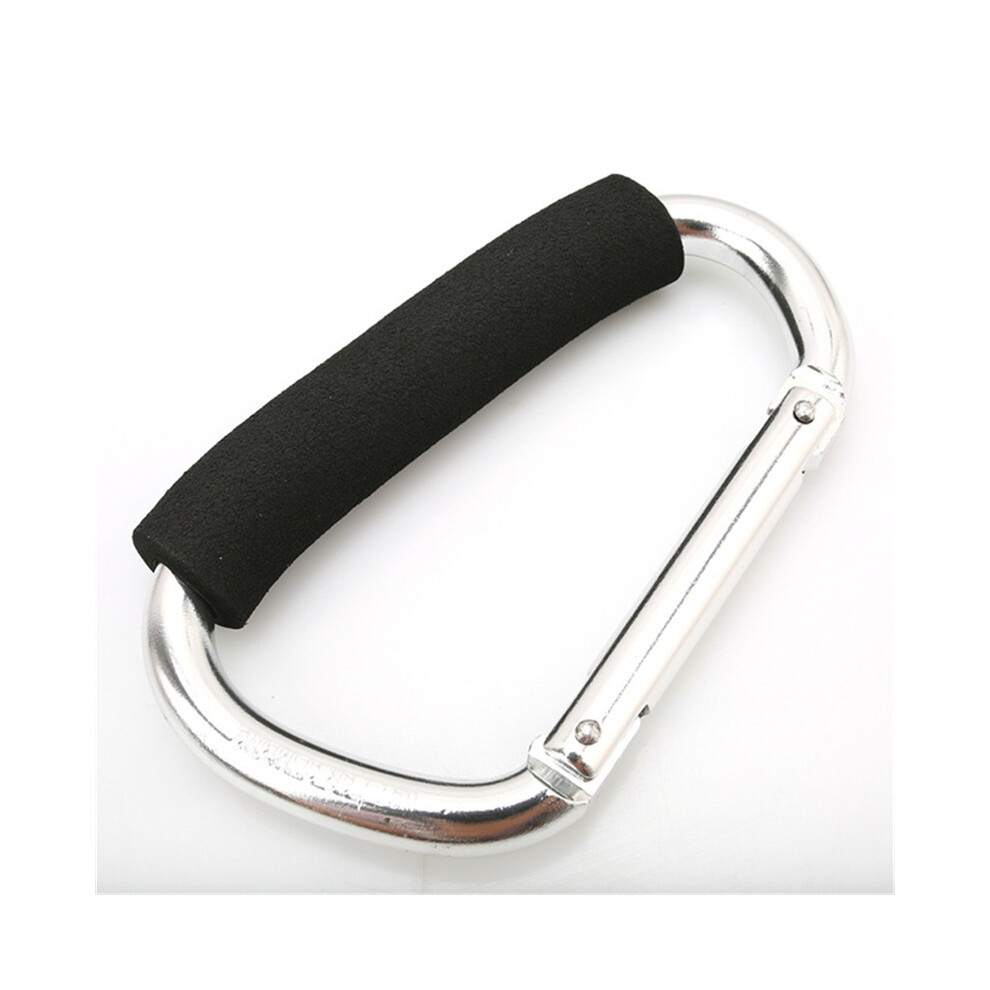 (Sliver-A) Crochet pour poussette multiple pour bébé, organisateur de poussette, crochets de courses,