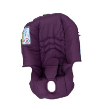 (Wine red seat cloth)COLU KID Stroller Accessories Seat Cushion Change Kits Rain Cover Sunshade Insect Net Backpack Bag For Doona Car Seat Stroller