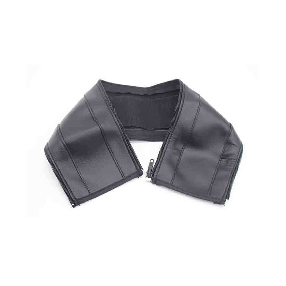 (noir) Nouvelle poignée de poussette pour bébé en cuir PU pour bébé, accoudoir de poussette pour bébé,