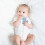 (Γκρι) Baby Teether Food Grade Silicone Teethers Animals Duck DIY Nursing Teething Pacifier Clip 4