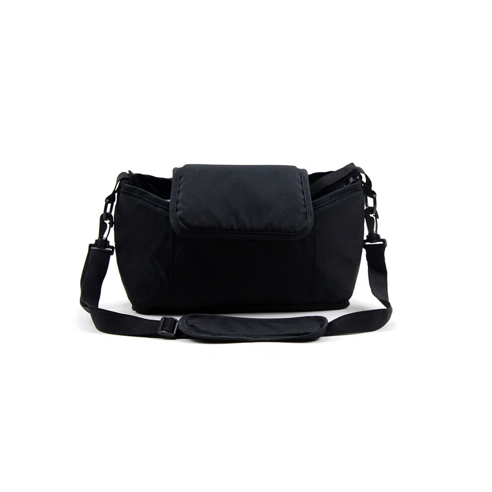 (noir) Sac de rangement pour poussette, sacs à couches, sac pour poussette d'allaitement, accessoires