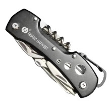 (Black)11 In 1 Multitool Swiss Army Knife Fold Gear Knife Survive Pocket Hunting Outdoor Camping Survival Multifunctional Folding