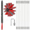 Kryp-professional Kit Ramonage Cheminée 3,6m - Brosse de Ramonage Nylon Ajustable 100mm - Conduits 1