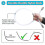 Kryp-professional Kit Ramonage Cheminée 3,6m - Brosse de Ramonage Nylon Ajustable 100mm - Conduits 2