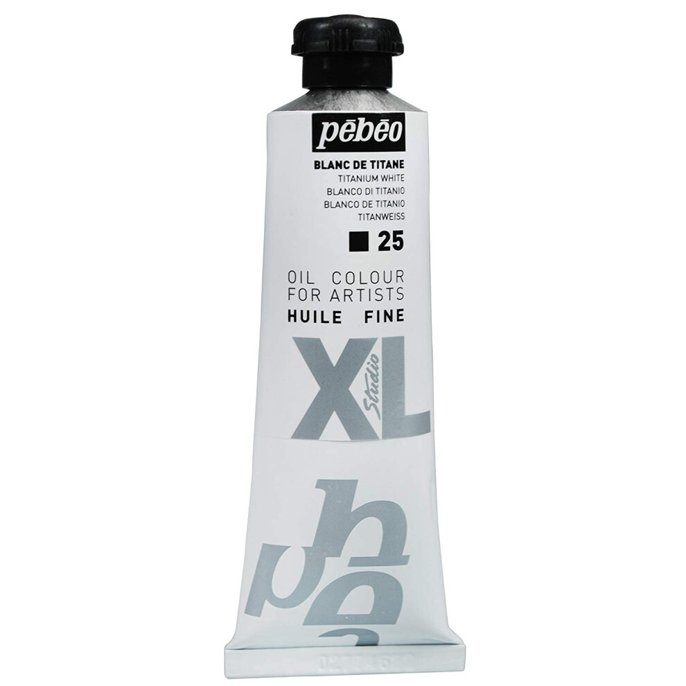 PéBéO - Olio Fine Xl 37 Ml - Pittura Ad Olio Bianco - Olio Bianco Titanio - Pittura Ad Olio PéBéO - Bianco Titanio 37 Ml-image