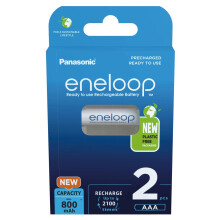 eneloop eneloop HR03 Akkupille LR3 (AAA) NiMH 800 mAh 1,2 V 2 Stück