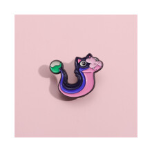 Broche serpent colorée délicieuse et polyvalente, épingle à revers en forme d'animal mignon pour un