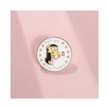 Broche en alliage de personnage de dessin animé Chic, Badge décoratif multifonctionnel pour tous