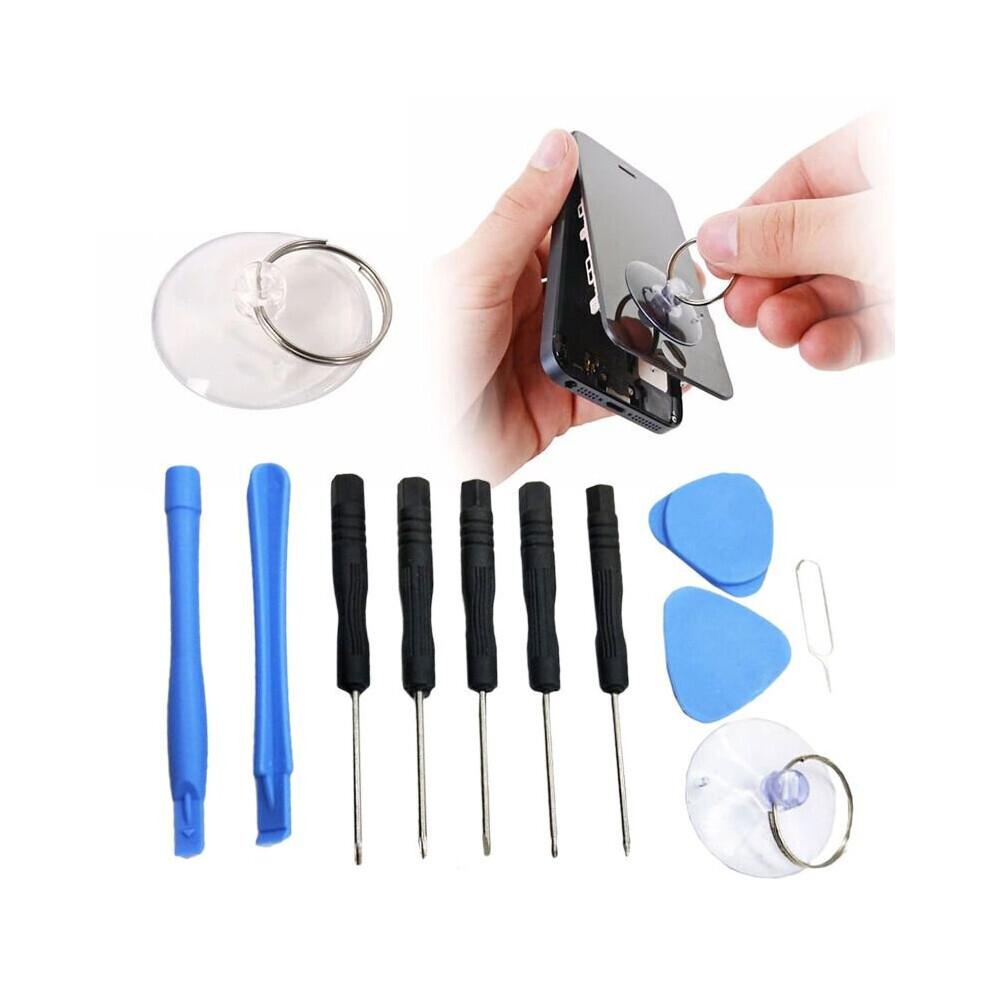 Kit de démontage d'outils d'ouverture 11 en 1 pour téléphone portable intelligent, ensemble de réparation